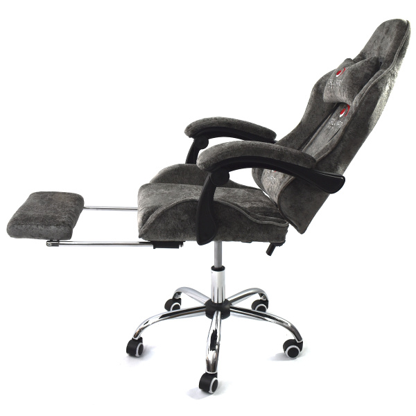 Вибромассажное кресло Calviano Amarone dark grey plush для дома и офиса в интернет-магазине 1MAG.by