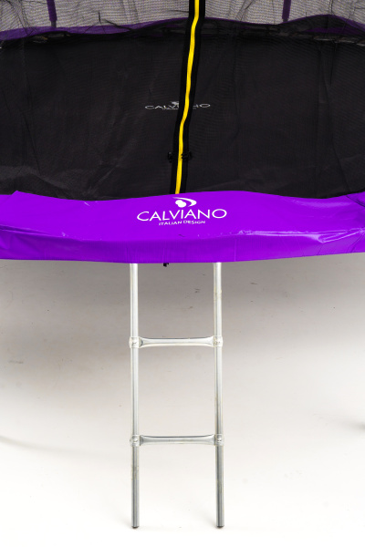 Батут пружинный с защитной сеткой Calviano 374 см - 12ft OUTSIDE master purple в интернет-магазине 1MAG.by в Беларуси