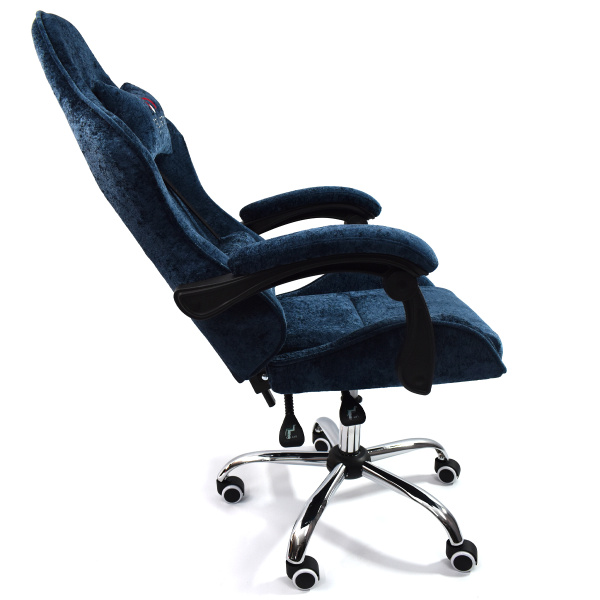  Вибромассажное кресло Calviano Nero blue plush для дома и офиса в интернет-магазине 1MAG.by