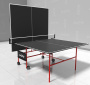 Теннисный стол всепогодный композитный на роликах WIPS Roller Outdoor Composite 61080 графит 6 мм