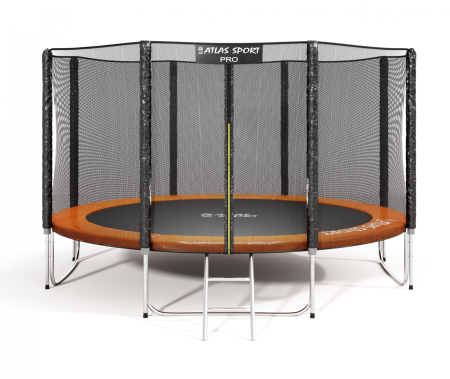 Батут Atlas Sport 435 см (14ft) PRO (усиленные опоры) ORANGE в интернет-магазине 1MAG.by в Беларуси