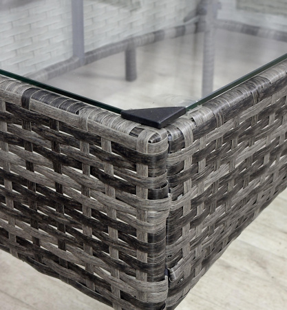 Комплект садовой мебели (4 предмета) Calviano  светлый