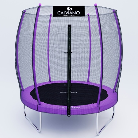 Батут пружинный с защитной сеткой Calviano 183 см - 6ft OUTSIDE master purple в интернет-магазине 1MAG.by в Беларуси