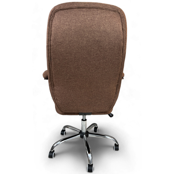 Кресло для сидения с регулировкой высоты Calviano VIP-Masserano Коричневая ткань