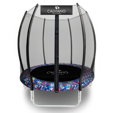 Батут пружинный с защитной сеткой Calviano 140 см - 4,5ft OUTSIDE master smile в интернет-магазине 1MAG.by в Беларуси