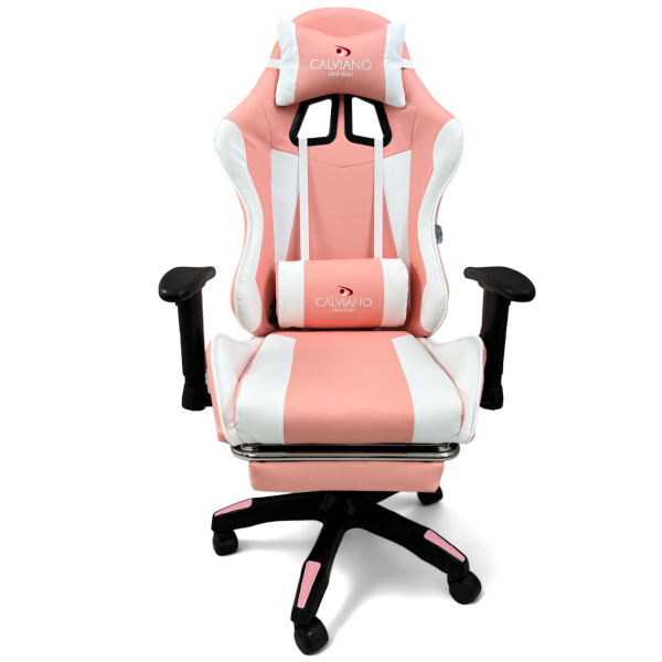  Вибромассажное кресло Calviano 1589 (чёрное с подножкой) для дома и офиса в интернет-магазине 1MAG.by