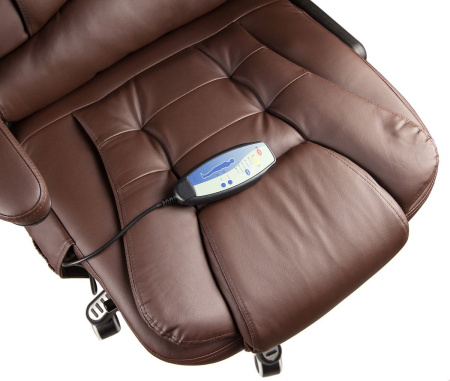Вибромассажное кресло Calviano Veroni 53 (коричневое) для дома и офиса в интернет-магазине 1MAG.by