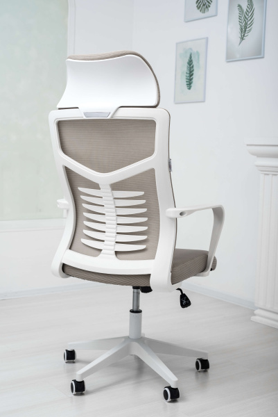 Кресло для сидения с регулировкой высоты Calviano Air Grey-Beige