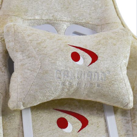 Вибромассажное кресло Calviano Amarone beige plush для дома и офиса в интернет-магазине 1MAG.by