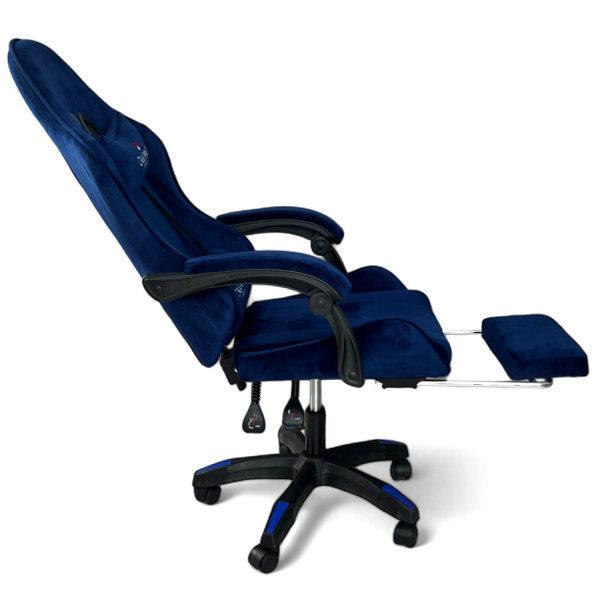  Вибромассажное кресло Calviano 1589 (чёрное с подножкой) для дома и офиса в интернет-магазине 1MAG.by