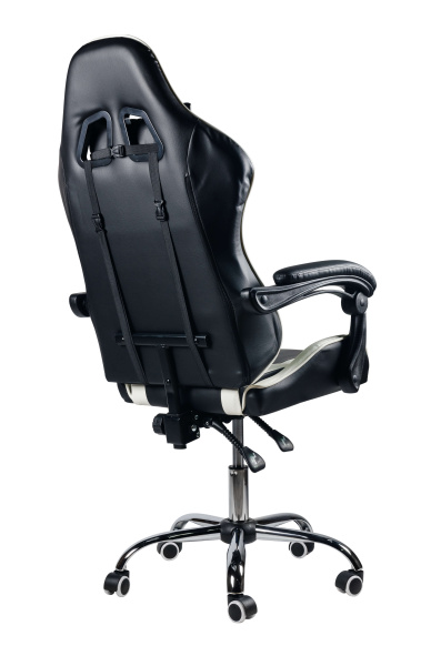  Вибромассажное кресло Calviano 1589 (чёрное с подножкой) для дома и офиса в интернет-магазине 1MAG.by