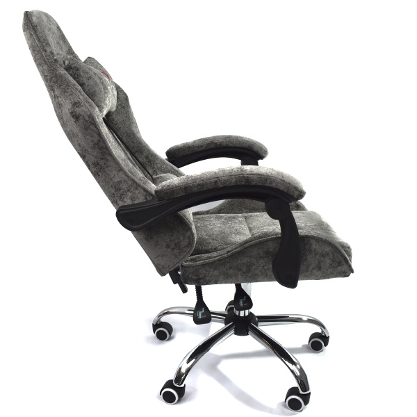 Вибромассажное кресло Calviano Nero dark grey plush для дома и офиса в интернет-магазине 1MAG.by