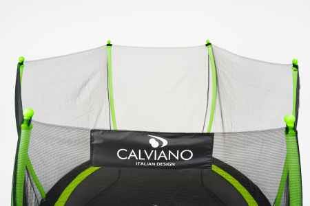 Батут пружинный с защитной сеткой Calviano 252 см - 8ft OUTSIDE master green в интернет-магазине 1MAG.by в Беларуси