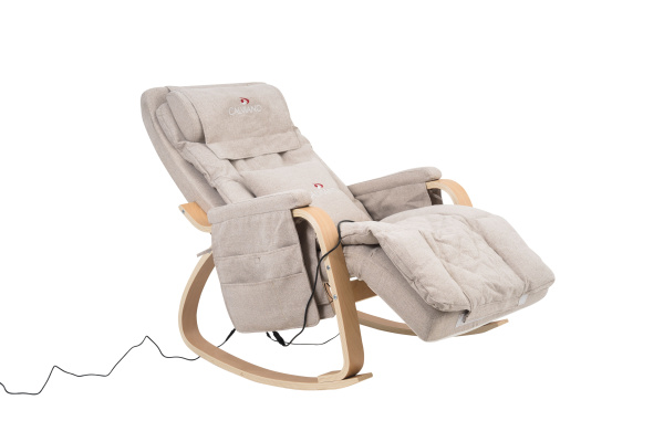 Вибромассажное кресло Calviano Armonia (светло-бежевое)