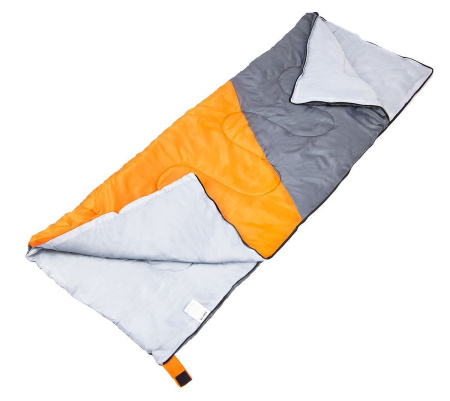 Спальный мешок ACAMPER BRUNI 300г/м2 (gray-orange) в интернет-магазине 1MAG.by в Беларуси