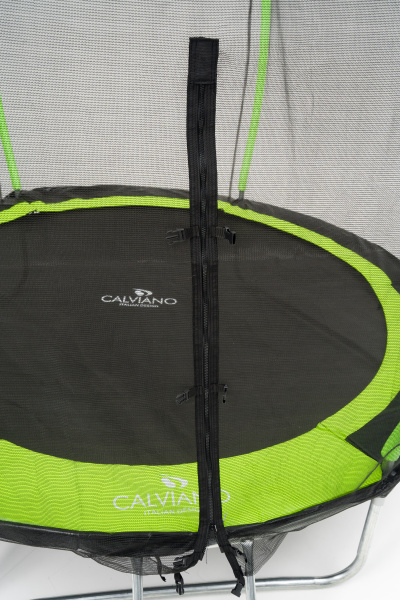 Батут пружинный с защитной сеткой Calviano 312 см - 10ft OUTSIDE master green в интернет-магазине 1MAG.by в Беларуси