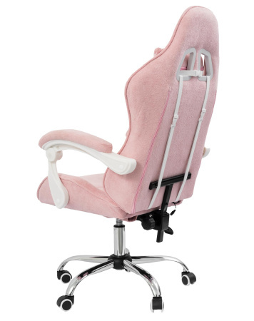 Вибромассажное кресло Calviano Nero pink plush для дома и офиса в интернет-магазине 1MAG.by