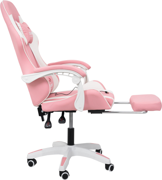  Вибромассажное кресло Calviano 1589 (чёрное с подножкой) для дома и офиса в интернет-магазине 1MAG.by