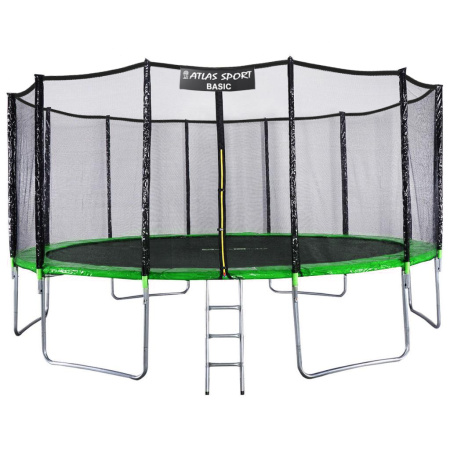 Батут Atlas Sport 490 см (16ft) Basic GREEN в интернет-магазине 1MAG.by в Беларуси