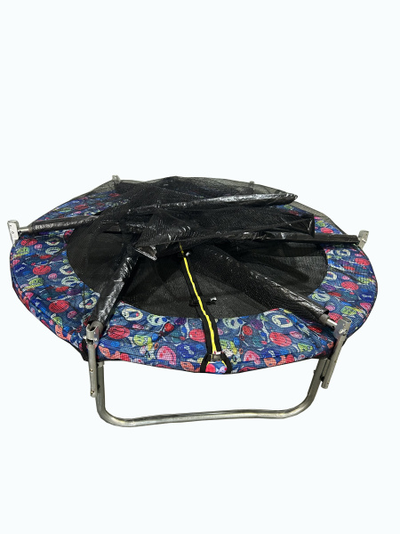 Батут пружинный с защитной сеткой Calviano smile 183 см-6 ft складной в интернет-магазине 1MAG.by в Беларуси