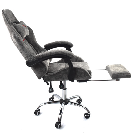 Вибромассажное кресло Calviano Amarone dark grey plush для дома и офиса в интернет-магазине 1MAG.by
