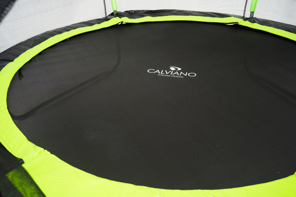 Батут пружинный с защитной сеткой Calviano 252 см - 8ft OUTSIDE master green в интернет-магазине 1MAG.by в Беларуси