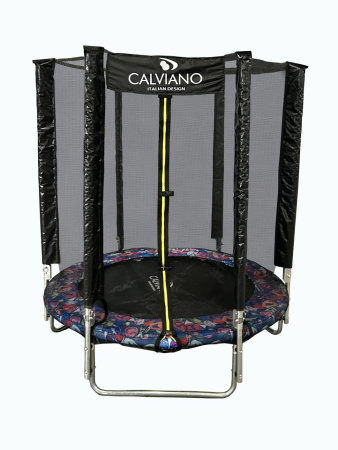 Батут пружинный с защитной сеткой Calviano 140 см (4,5ft) light складной SMILE в интернет-магазине 1MAG.by в Беларуси