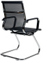 Кресло для посетителей Calviano TOSCANA black
