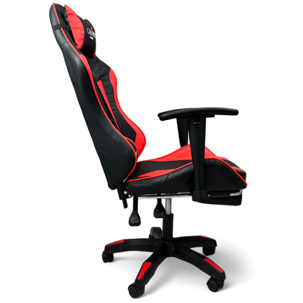  Вибромассажное кресло Calviano 1589 (чёрное с подножкой) для дома и офиса в интернет-магазине 1MAG.by