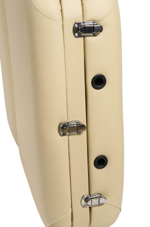 Массажный стол Atlas Sport 70 см XXL PRO с валиком (с memory foam) складной 3-с деревянный (бежевый) в интернет-магазине 1MAG.by в Беларуси