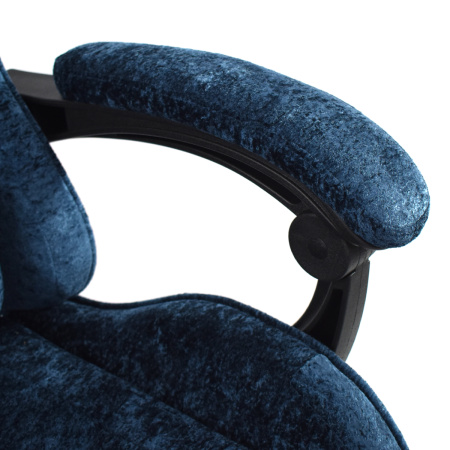 Вибромассажное кресло Calviano Amarone blue plush) для дома и офиса в интернет-магазине 1MAG.by